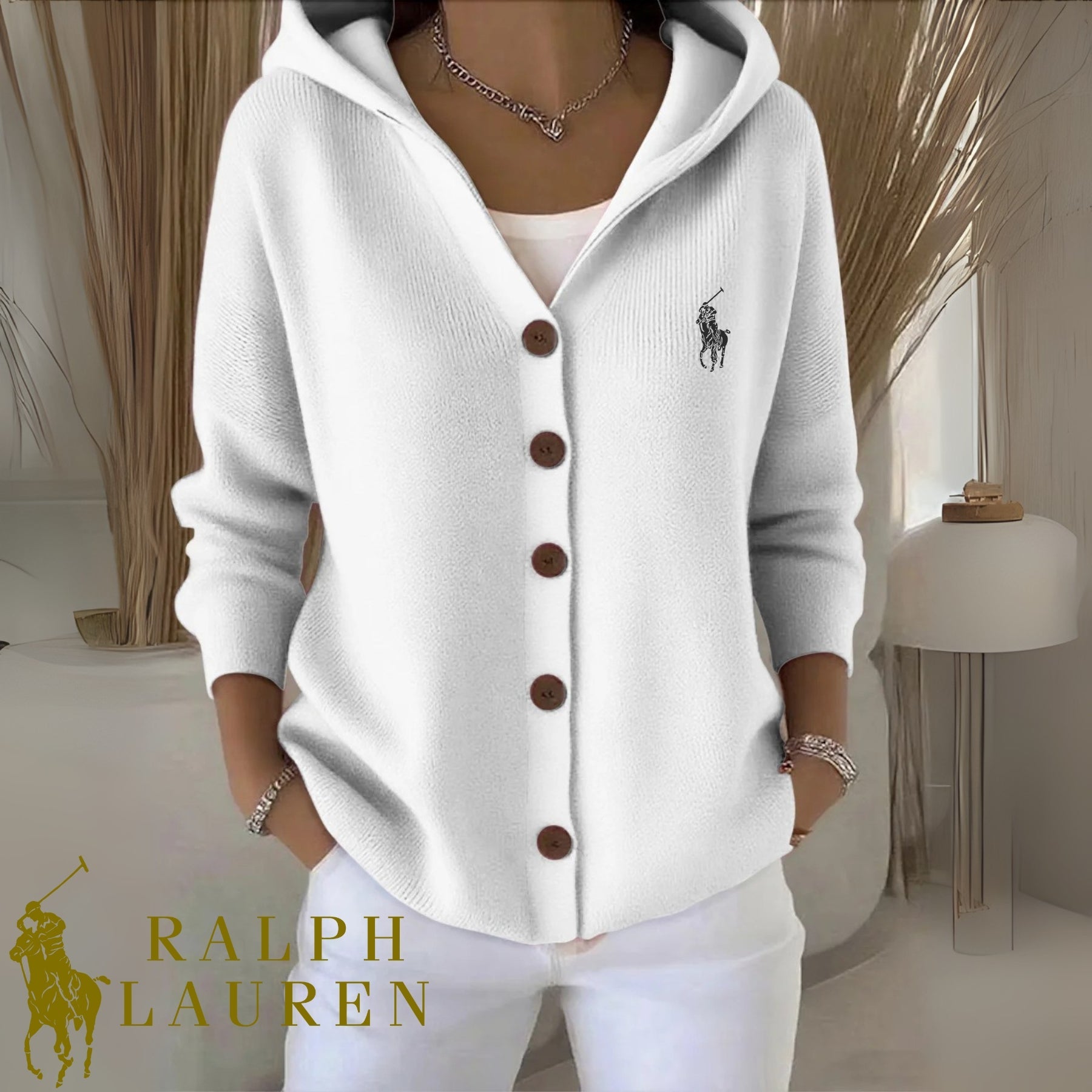 RL™ Cardigan Casual Elegante