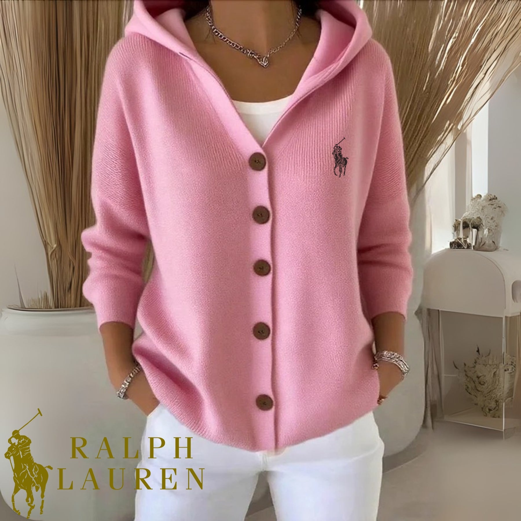 RL™ Cardigan Casual Elegante