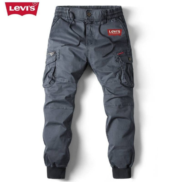 LVS | Pantaloni jogger cargo multi-tasche da uomo